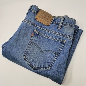 Levi 505-0214 Regular Fit Straight Leg‎ W42(40) L32 Orange Tab Made In Mexico